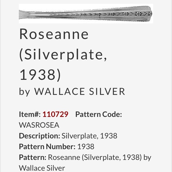 Sterling Silver Plate Spoon Ring Vintage Floral - Picture 2 of 8